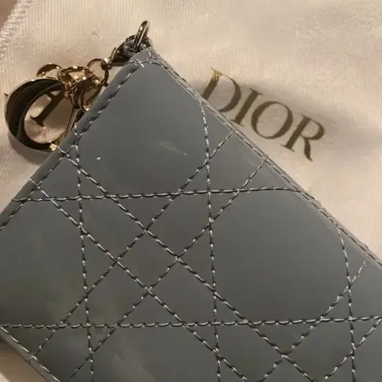 디올 lady dior bloom 지갑