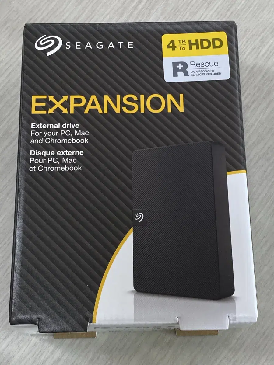 Seagate 4TB 외장하드 4테라 미사용 배송비포함