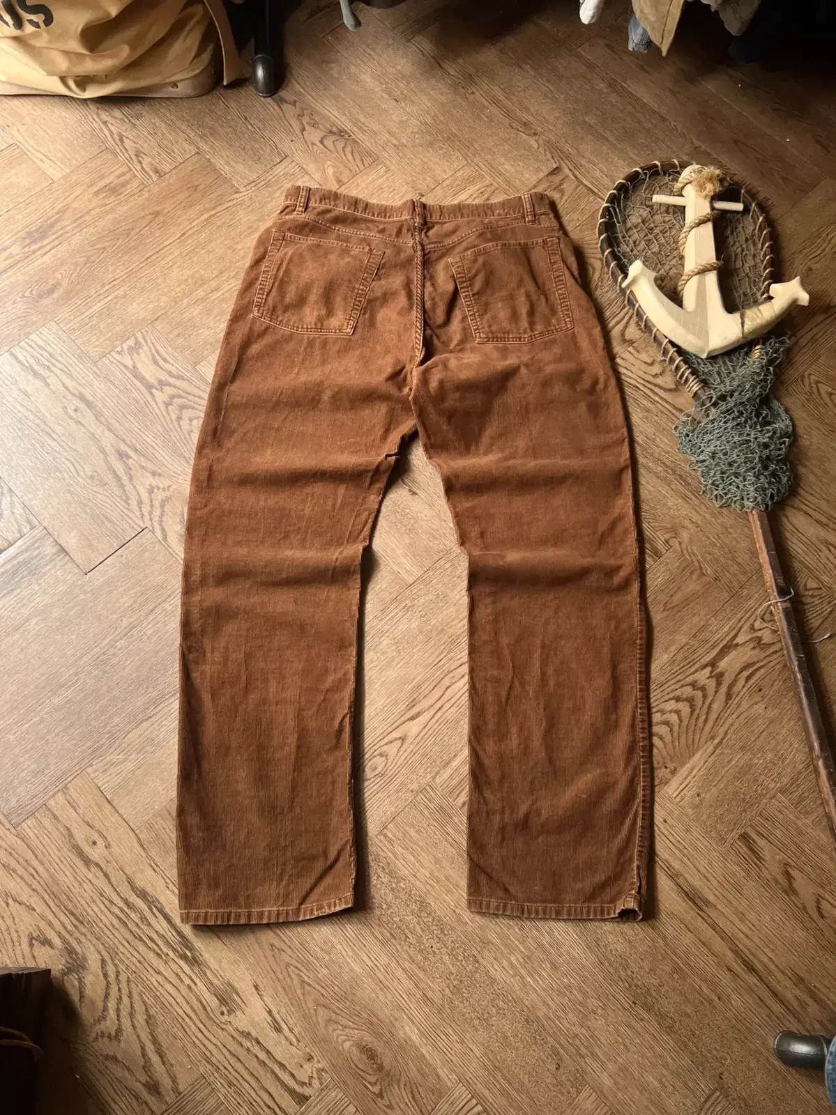 [34]Polo Ralph Lauren Light Brown Corduroy Pants