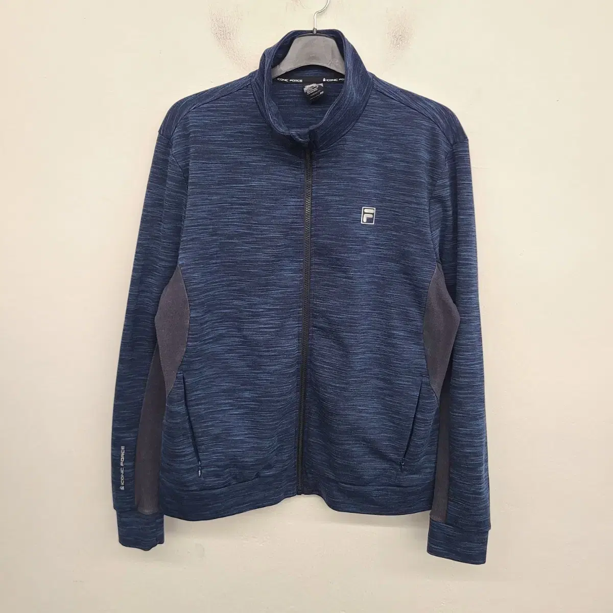 [105/XL] Wheela Brushed Training Zip-Up Jersey