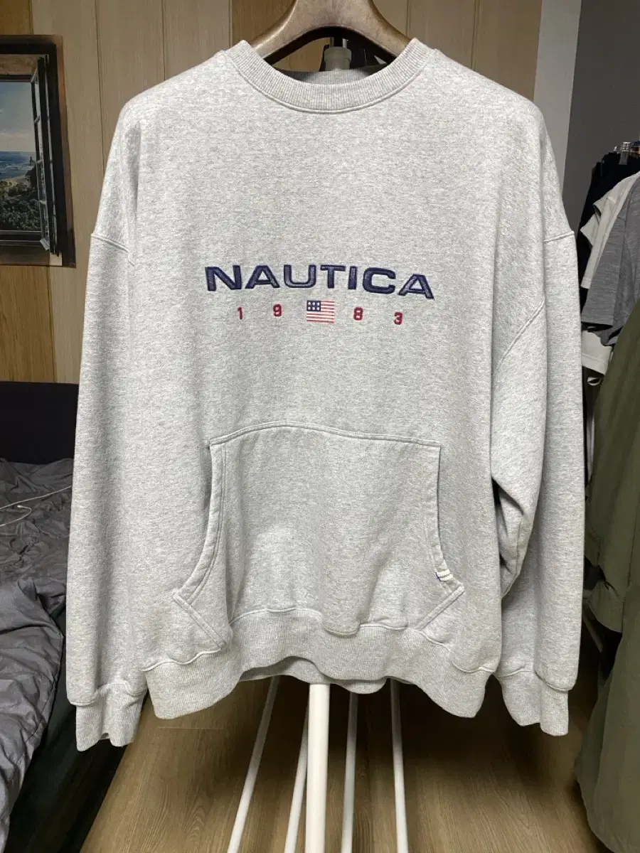 Nautica 83Flag Sweatshirt (Man to Man/XL)