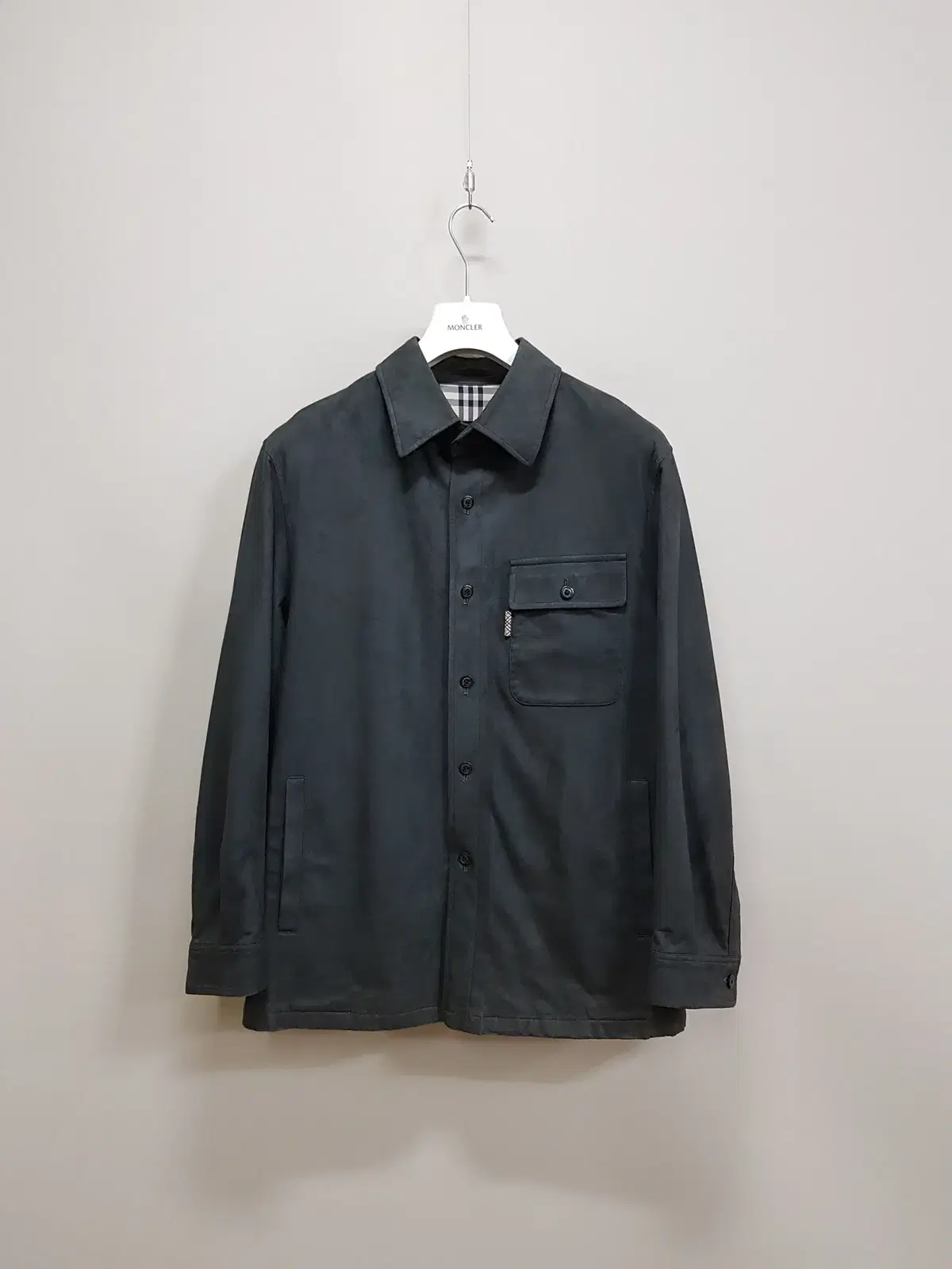 Burberry Suede Shirtlike Jacket size L