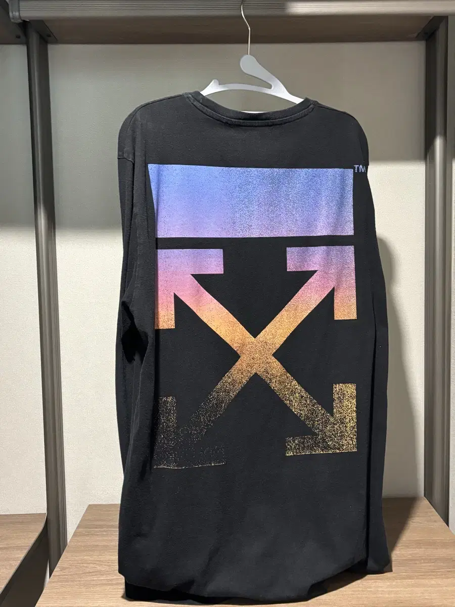 Off-White Degraded Arrow Long Sleeve Black XL