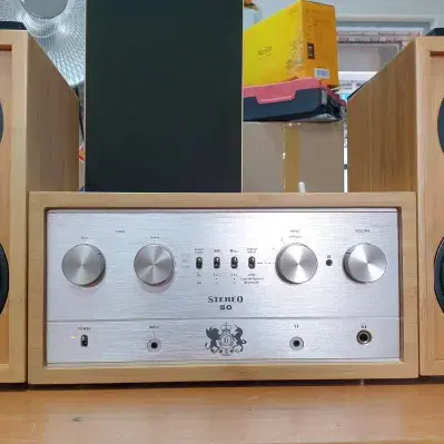 Retro Stereo 50앰프 - Retro LS3.5 스피커