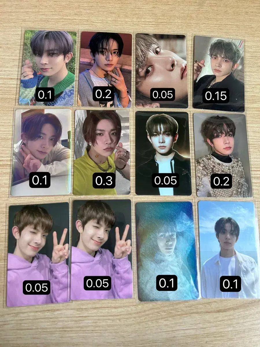 Enhypen heeseung photocard Disposition