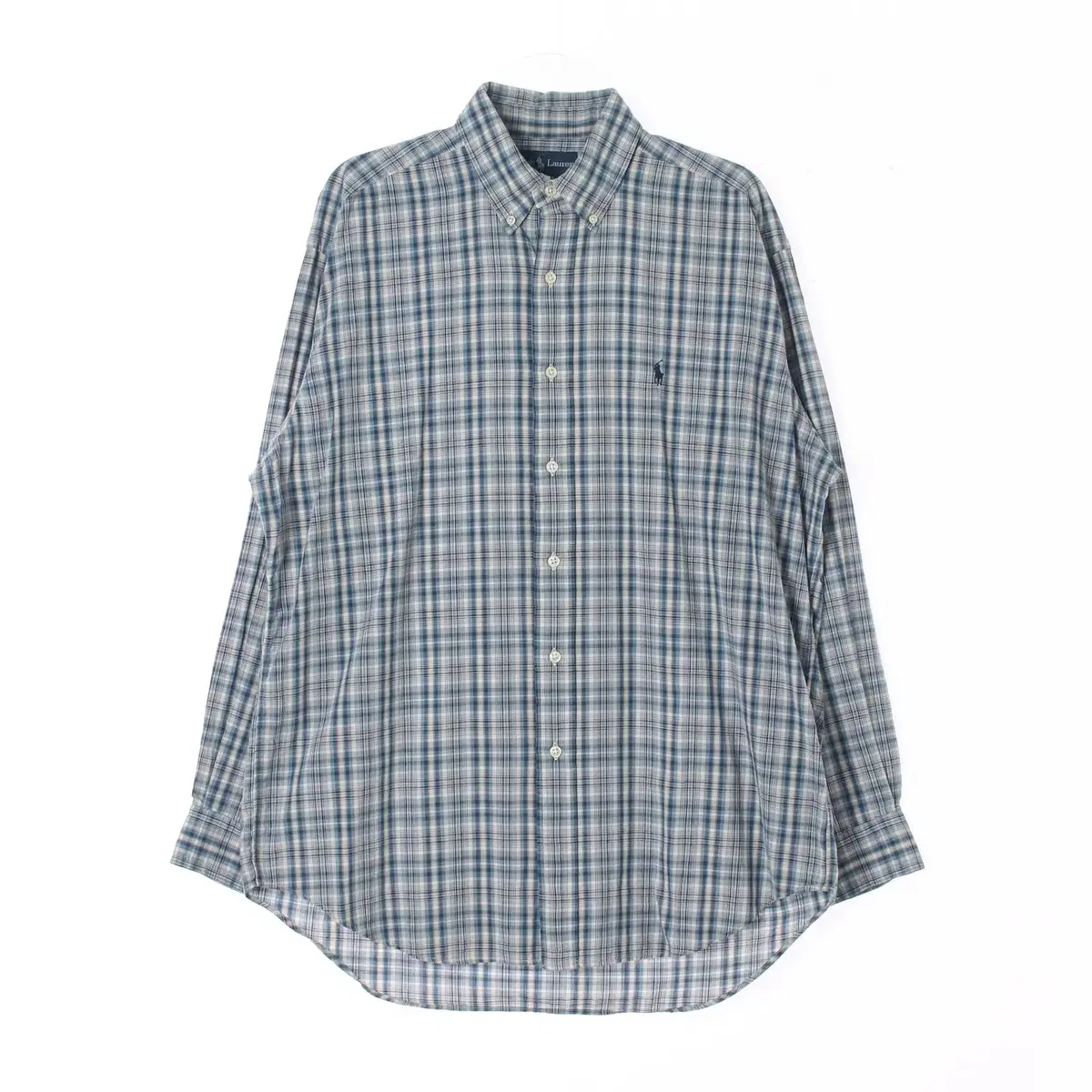 (Genuine)[L]Polo Ralph Lauren bloo Check Blake Shirt