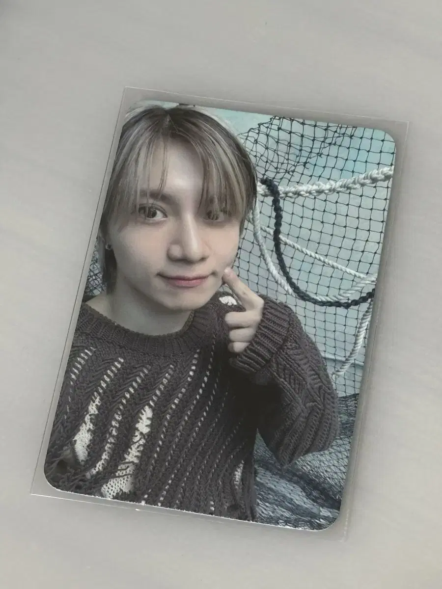 Shinee taemin Eternal pre-record broadcast Photocard