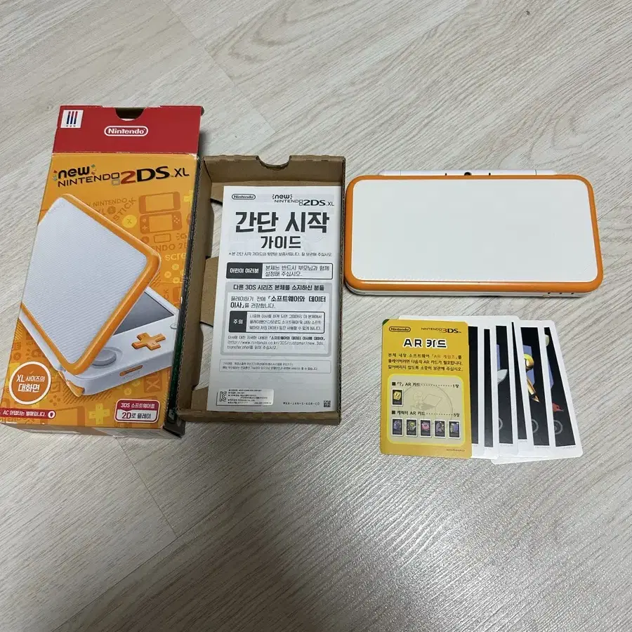 (중고) 닌텐도 new 2ds xl 화이트오렌지