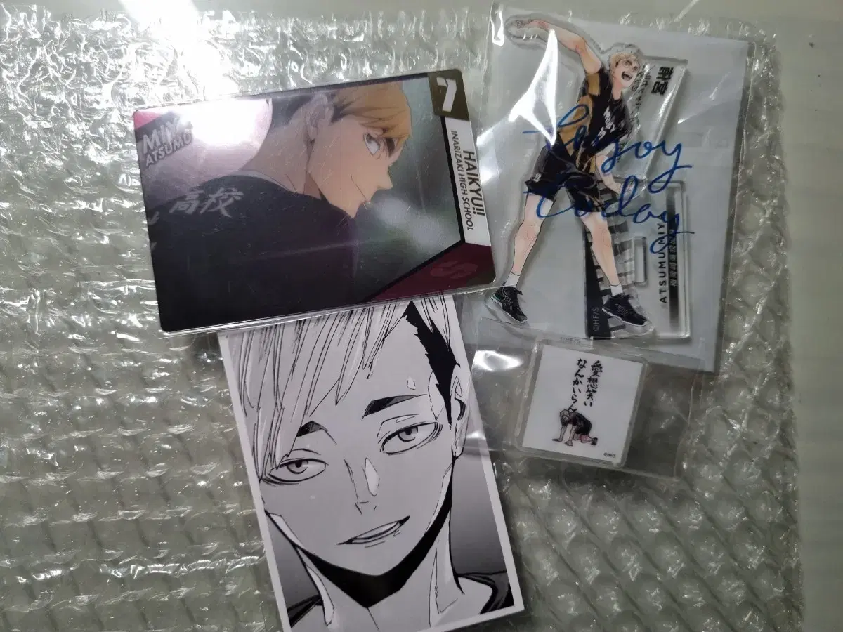 Haikyuu Atsumu Chronicles acrylic photocard Wehaas sealed bulk Sell