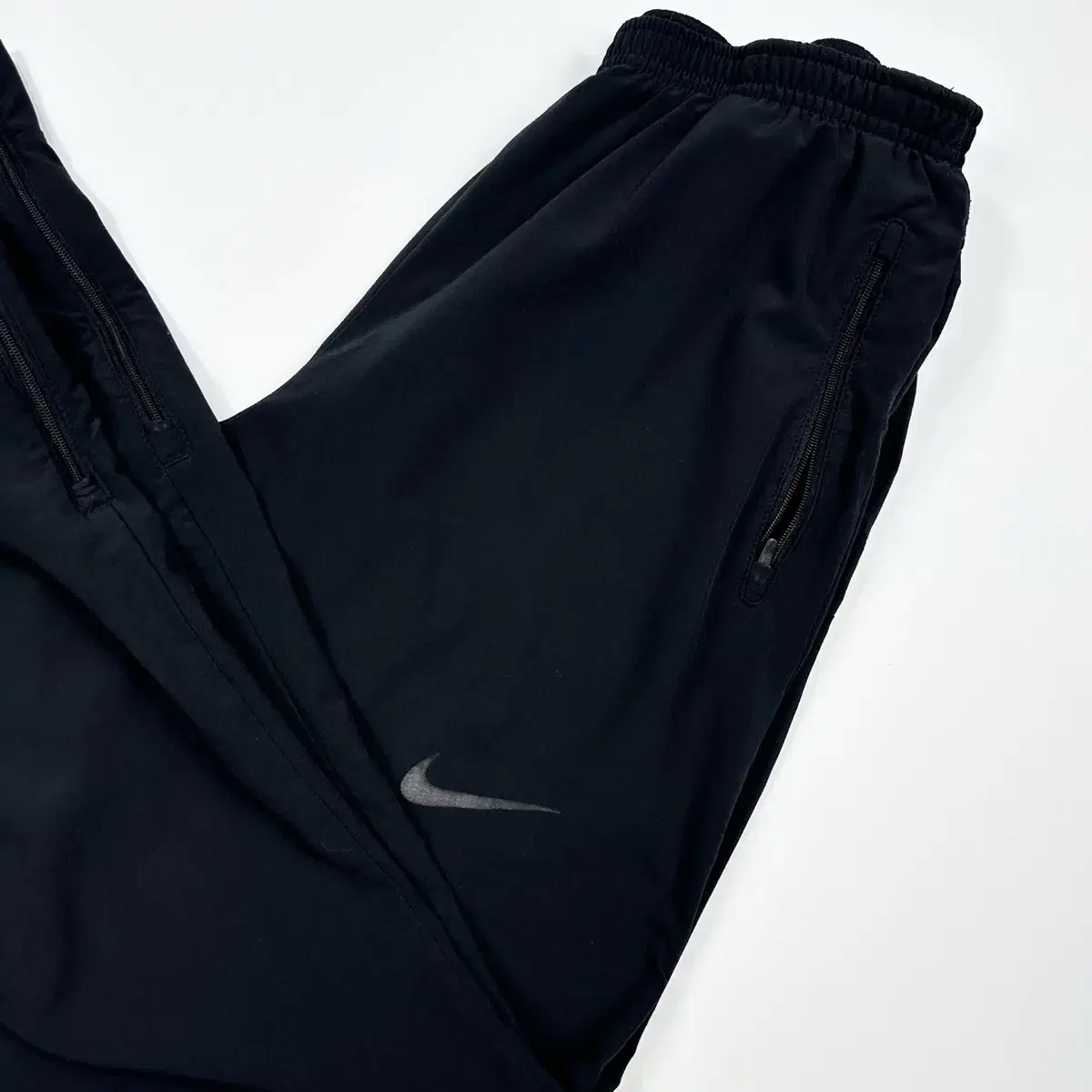 Nike Swoosh Dry Fit Black Training Chuu Pants (M)