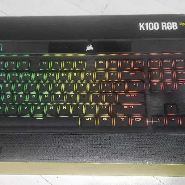 커세어  K100 RGB 매크로 키보드