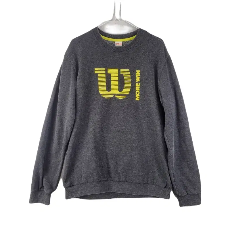 E8679 WILSON Men's 100 Logo Grey Sweatshirt Top/Dirk