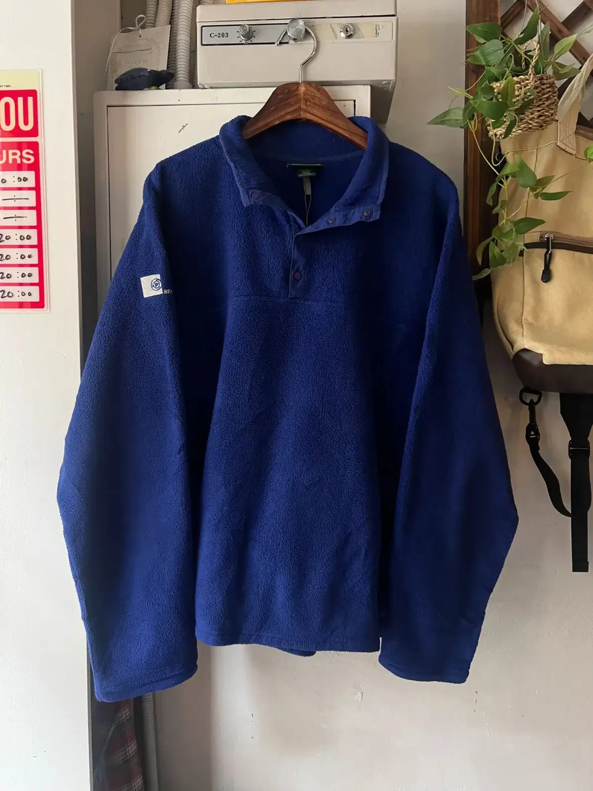 [XL]90's L.L.Bean L Elvin bloo fleece