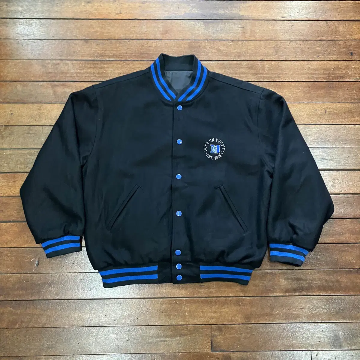 Steve & Vari Reversible Varsity Jacket