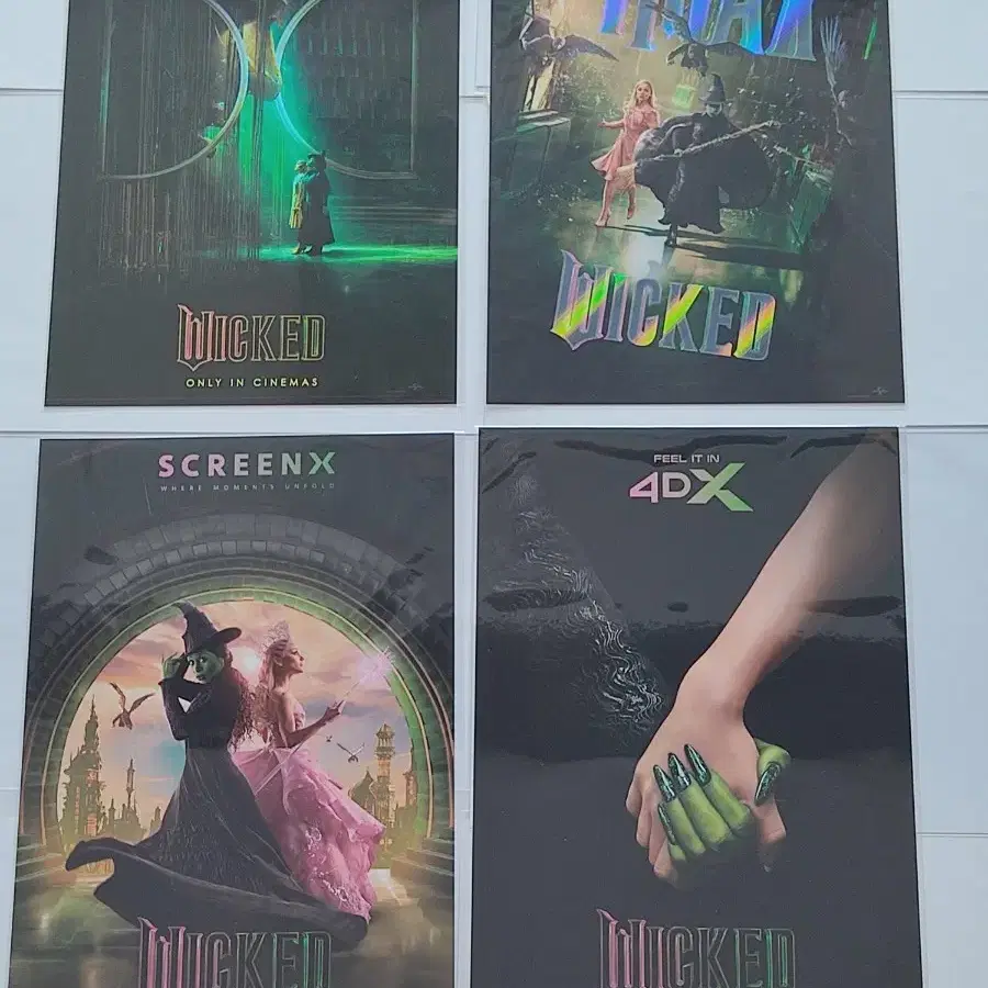 위키드 돌비시네마 아이맥스 4DX SCREENX 포스터