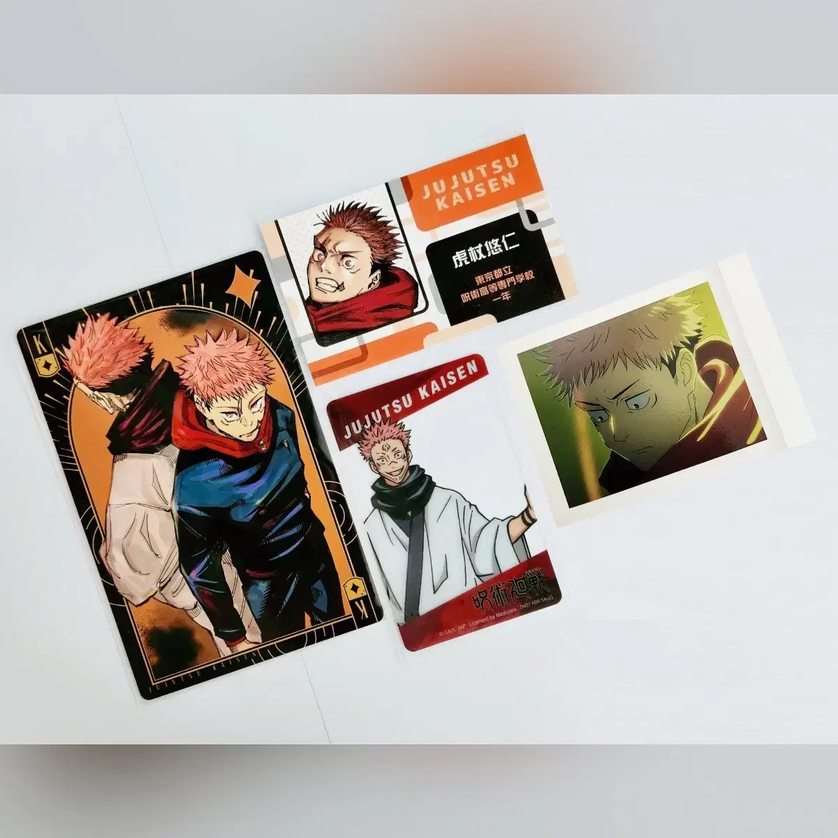 [Bulk] Zuu Zuu Itadori Sukuna Business Card One Piece Big Trump Klka Pashakore