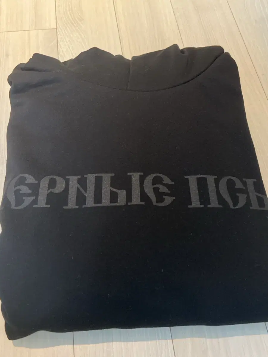 E.JI Gosha Hoodie Black 3 sizes