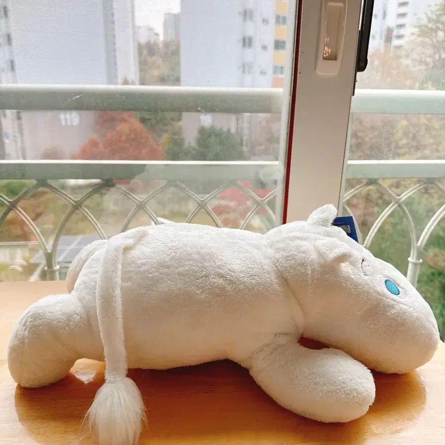 무민 moomin 엎드린 대형 인형