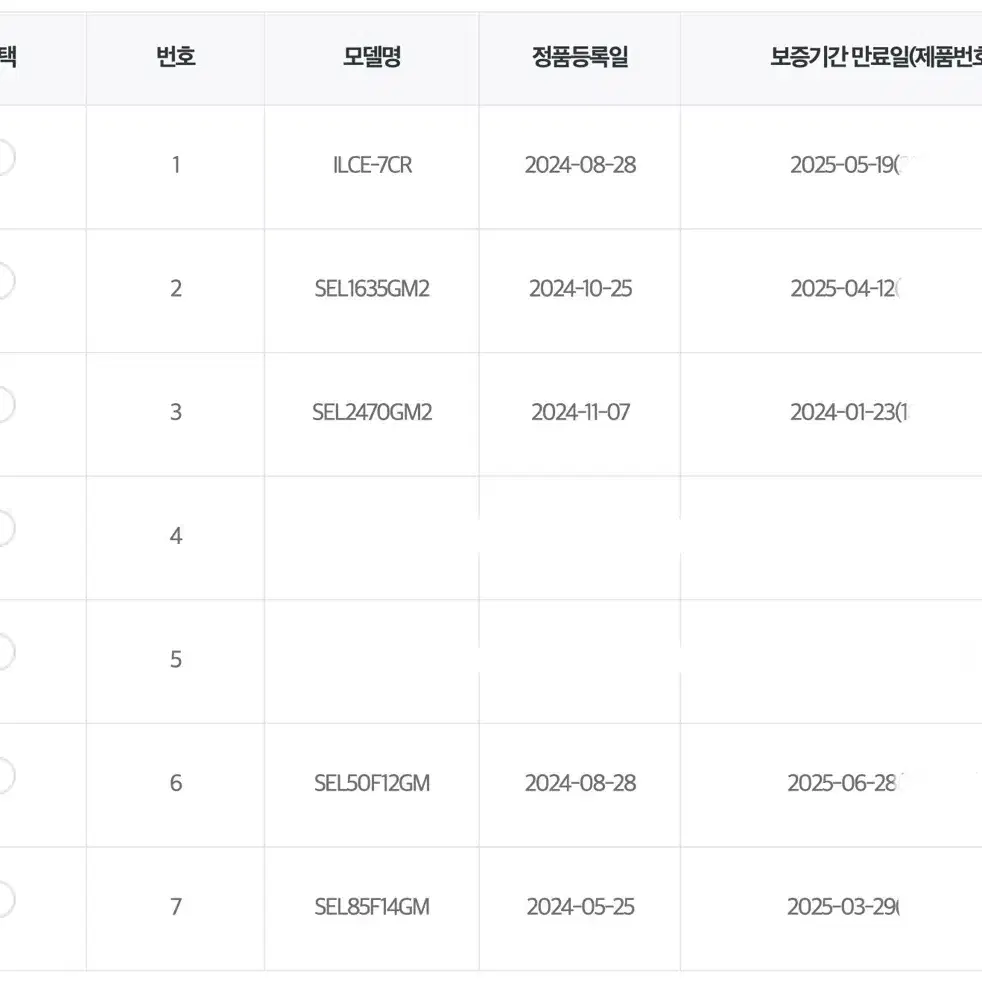 소니 a7cr, 1635gm2, 2470gm2, 50.2gm, 85gm