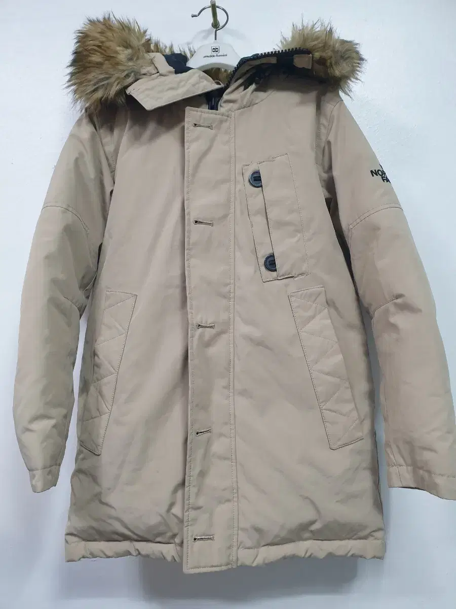 The North Face Ivory Montanus Goose Down Jacket Goose Down Size 85