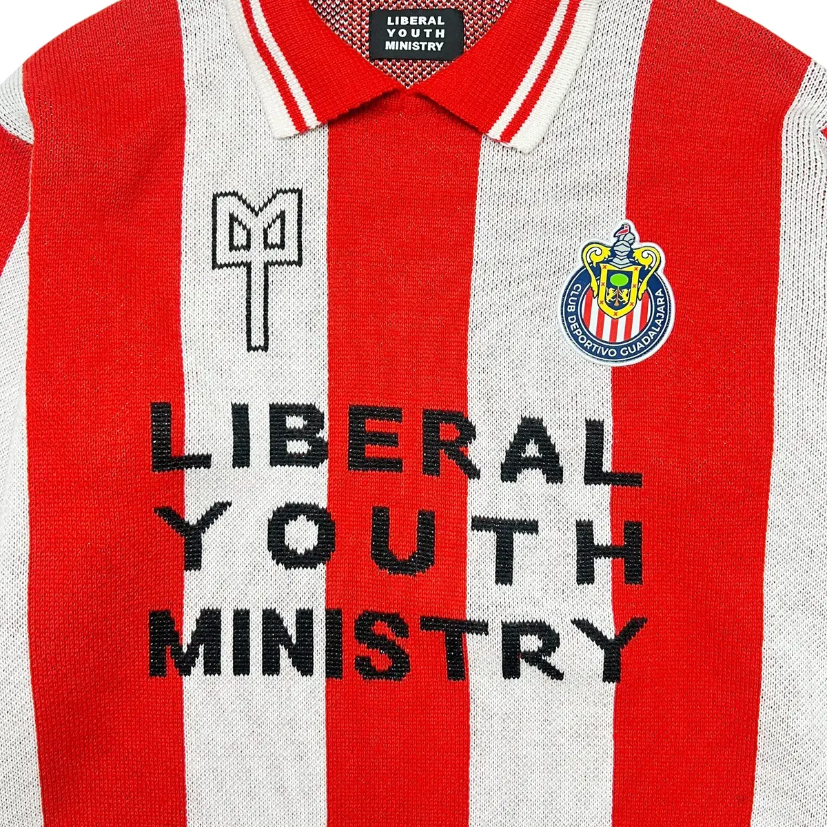 LIBERAL YOUTH MINISTRY  스트라이프 니트 스웨터 (L)