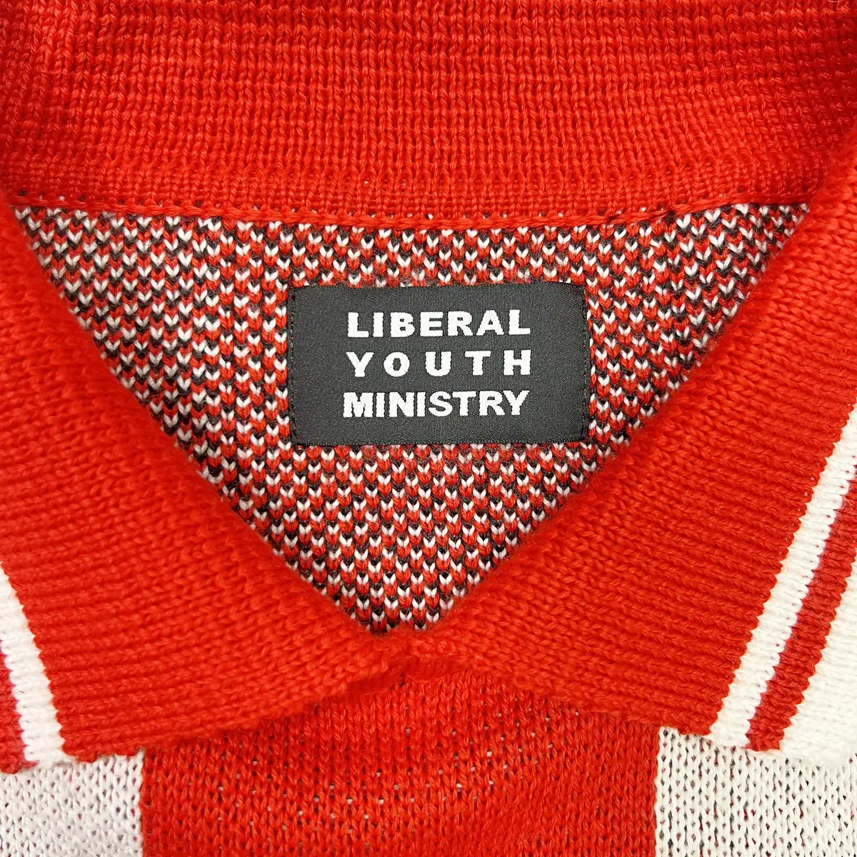 LIBERAL YOUTH MINISTRY  스트라이프 니트 스웨터 (L)