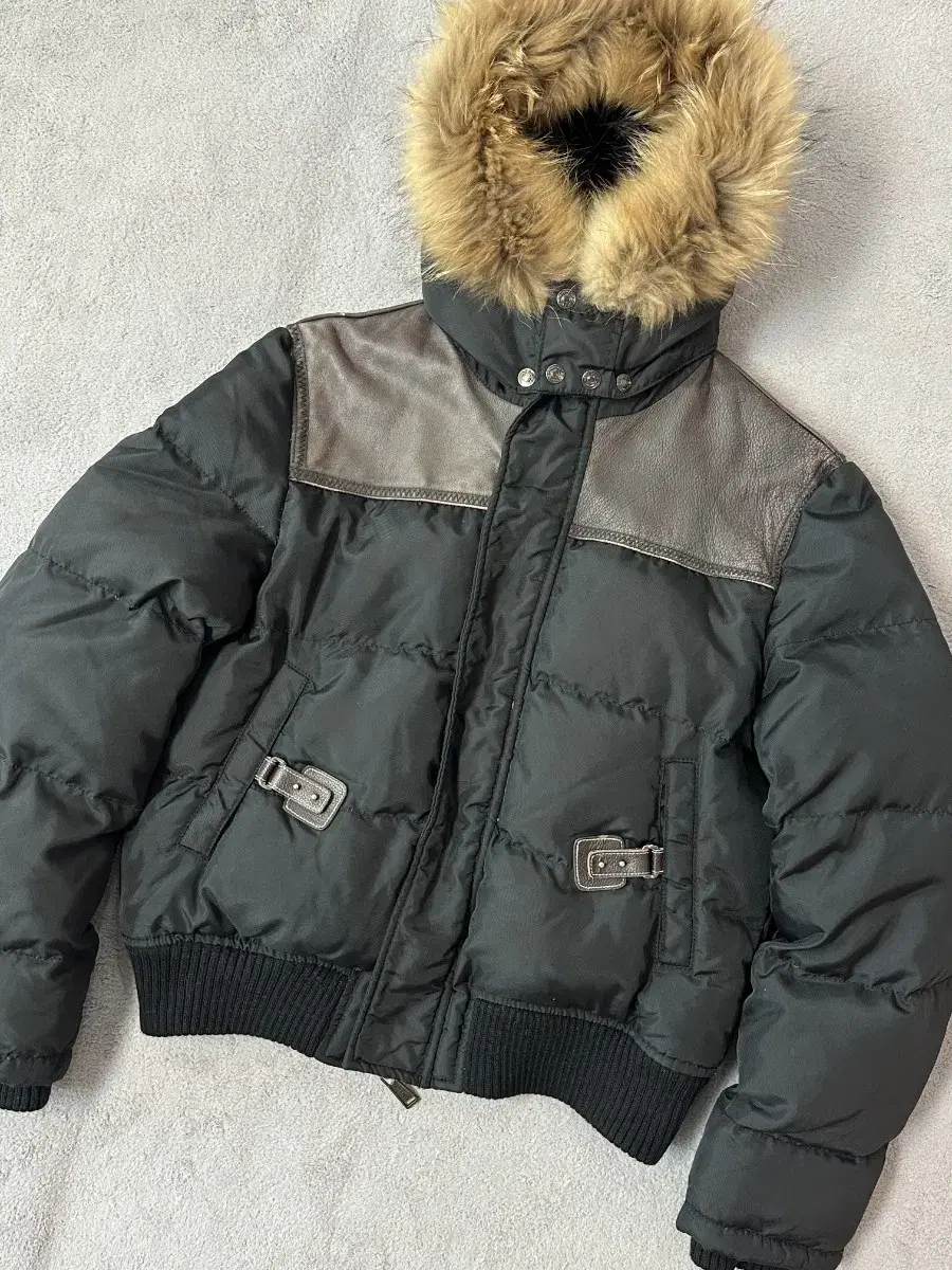 (100) Disqualified 2 Hooded Padded Jacket Male