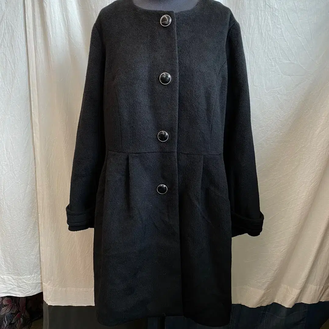 OLIVE DES OLIVE 블랙카라코트(XL)/11738