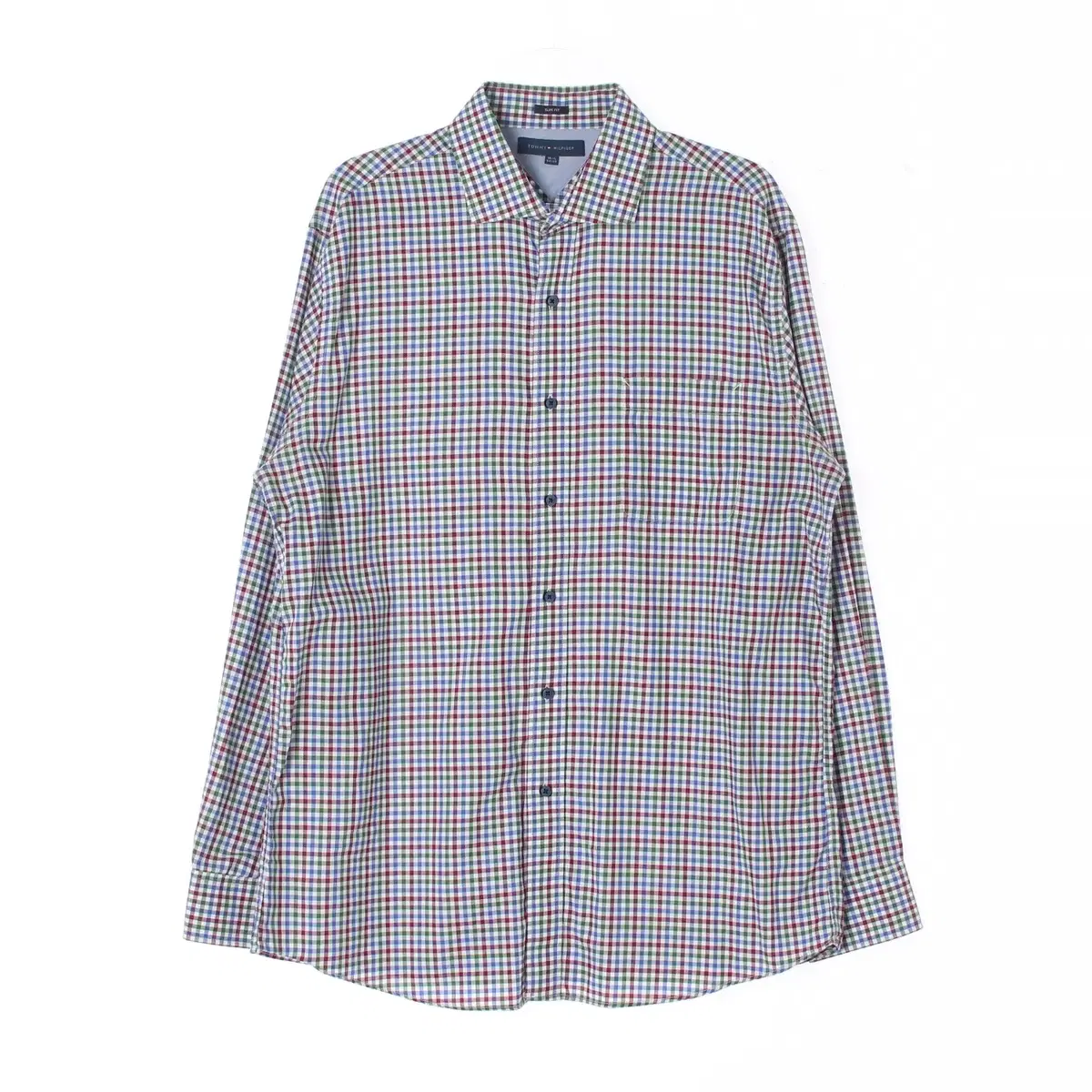 [XL]Tommy Hilfiger Multicolor Check Slim Fit Shirt