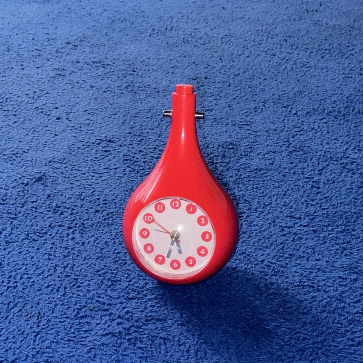 (최종할인가) 1970s SPACE AGE ALARM CLOCK RED