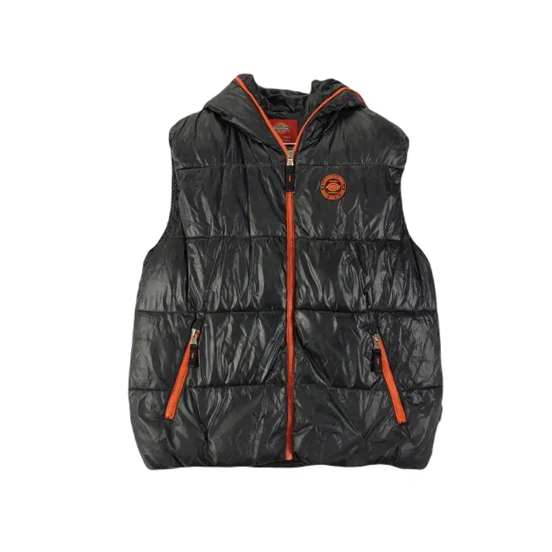 E8706 Dickies PublicSM Black Hooded Padded Vest/Dirk