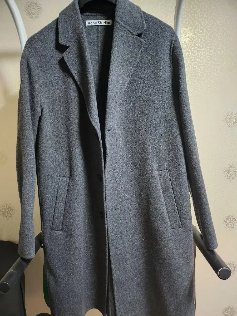 [48] Arc'nestudio Wool Dali Coat Gray