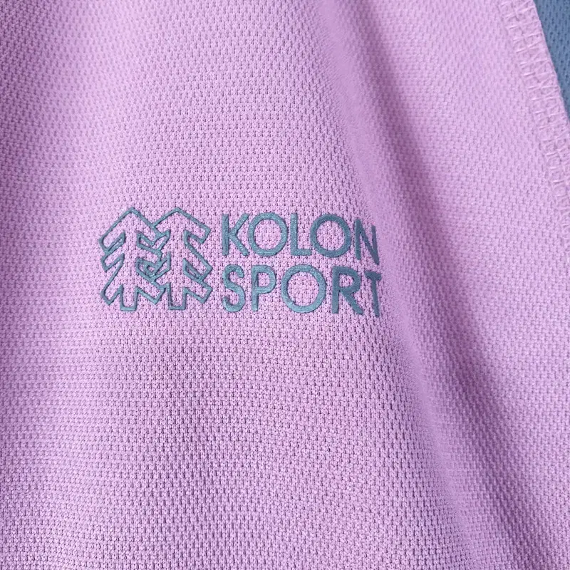 E8708 KOLON SPORT 여90 아웃도어 긴팔 짚티/더크