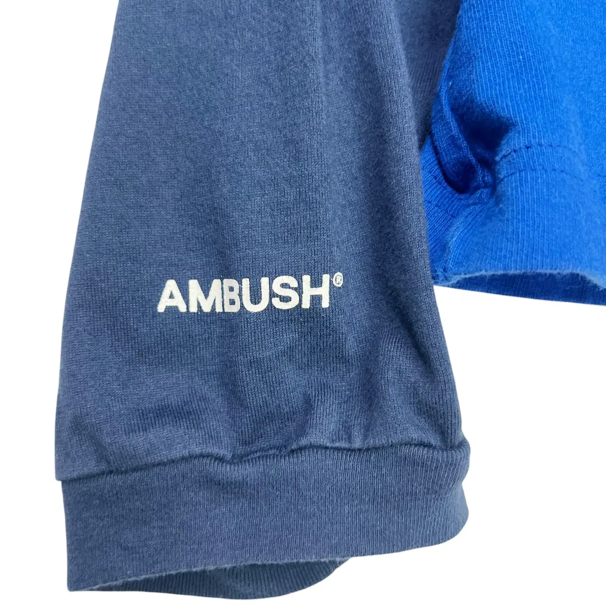 AMBUSH 앰부쉬 23SS 레이어드 롱 슬리브 블루 (105)