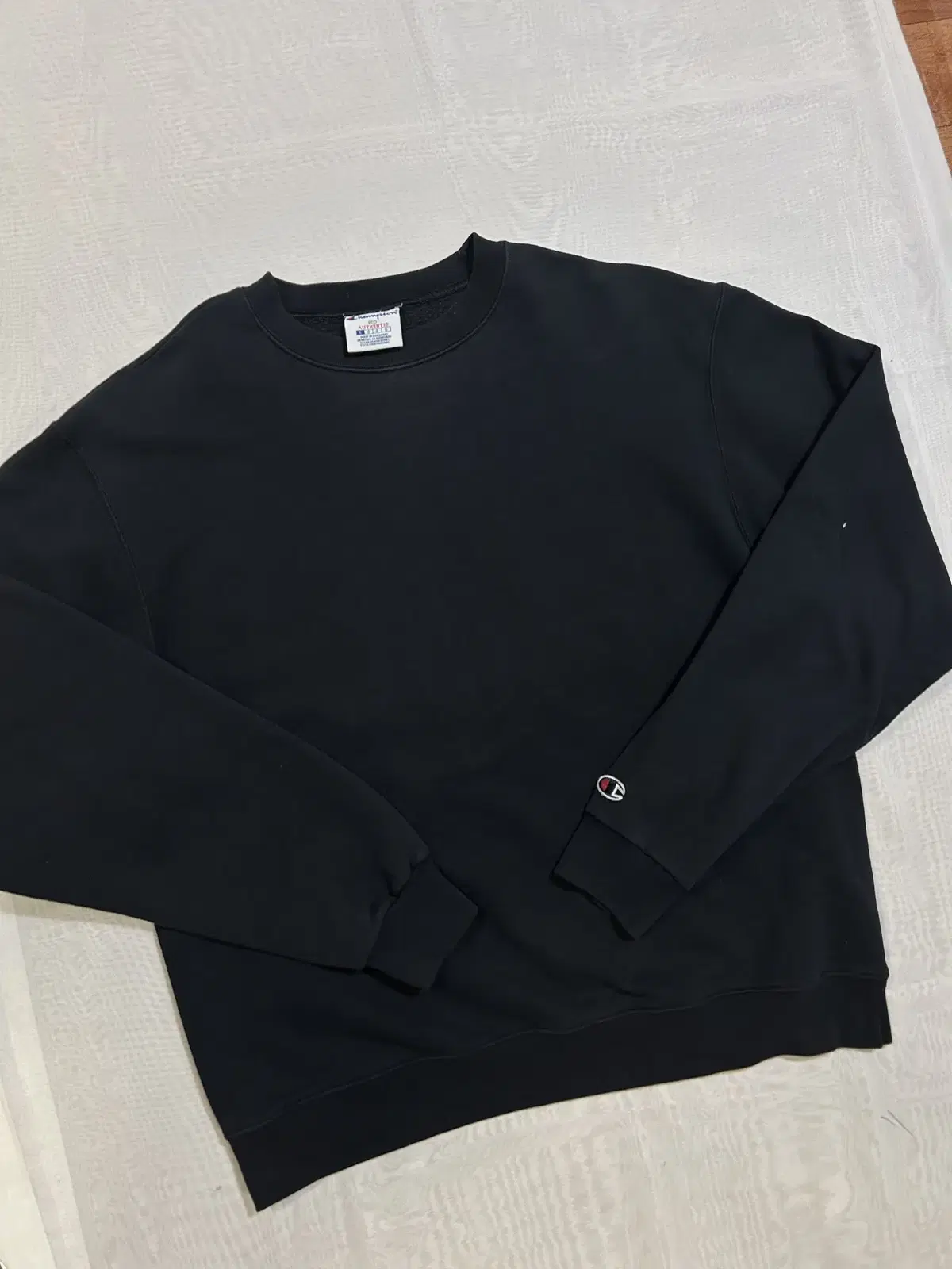 [L] Champion Man-to-Man Black