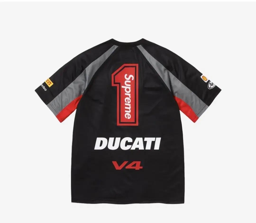 Supreme Ducati Soccer Jersey Black size L