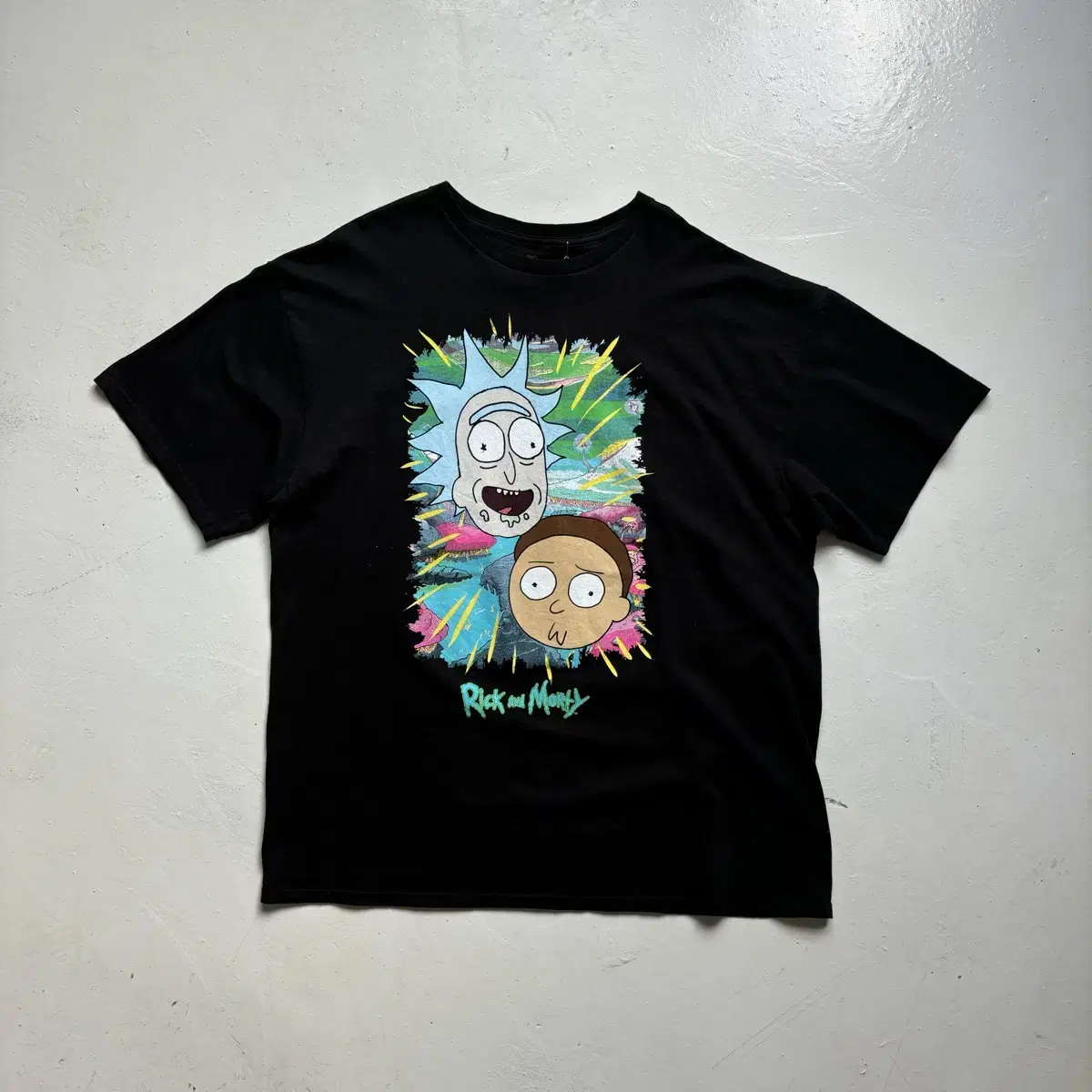 Rick & Morty Vintage Vahn Tee XL