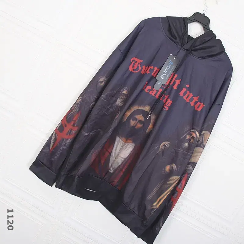 New Arrivals Men's XL Public Jesus Christ Hoodie