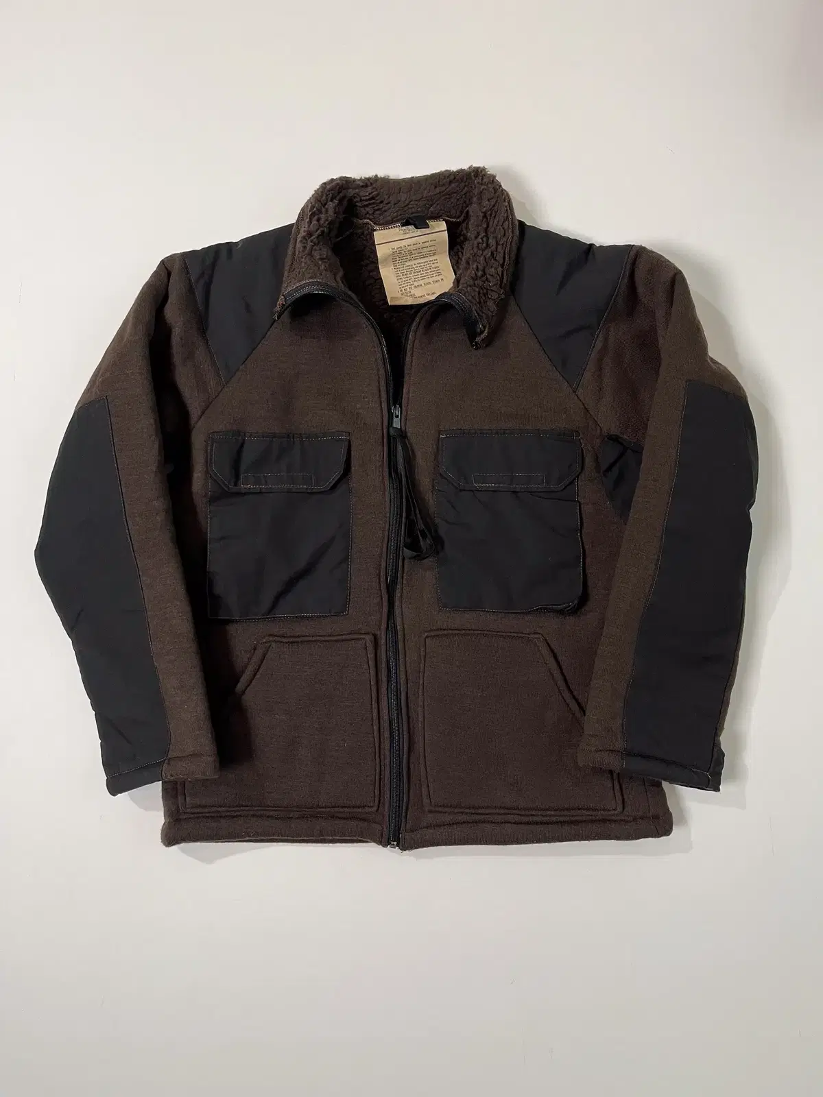 Vanderbilt Brown Fleece Hooded Jacket 95-100