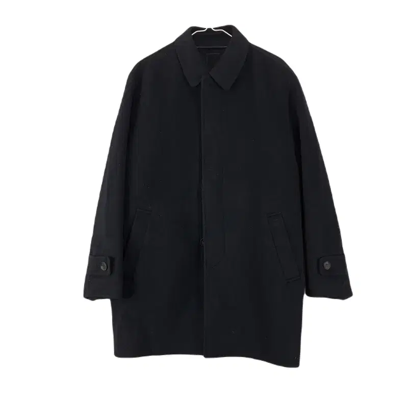 E8725 Logadis Men's 95 Cashmere Black Coat/Dirk