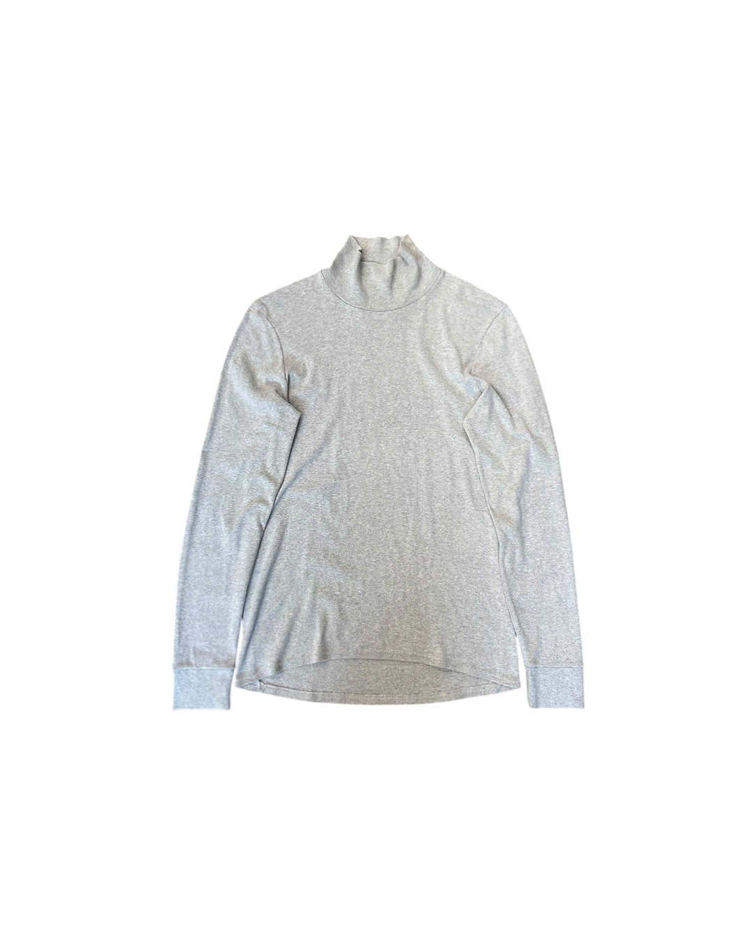 Martin Margiela 01AW No. 10 Basic Cotton Turtleneck Gray