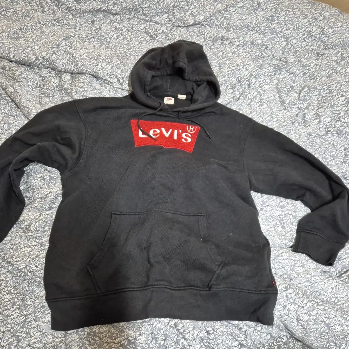 Levi's Hoodie Black Overfit L (105)