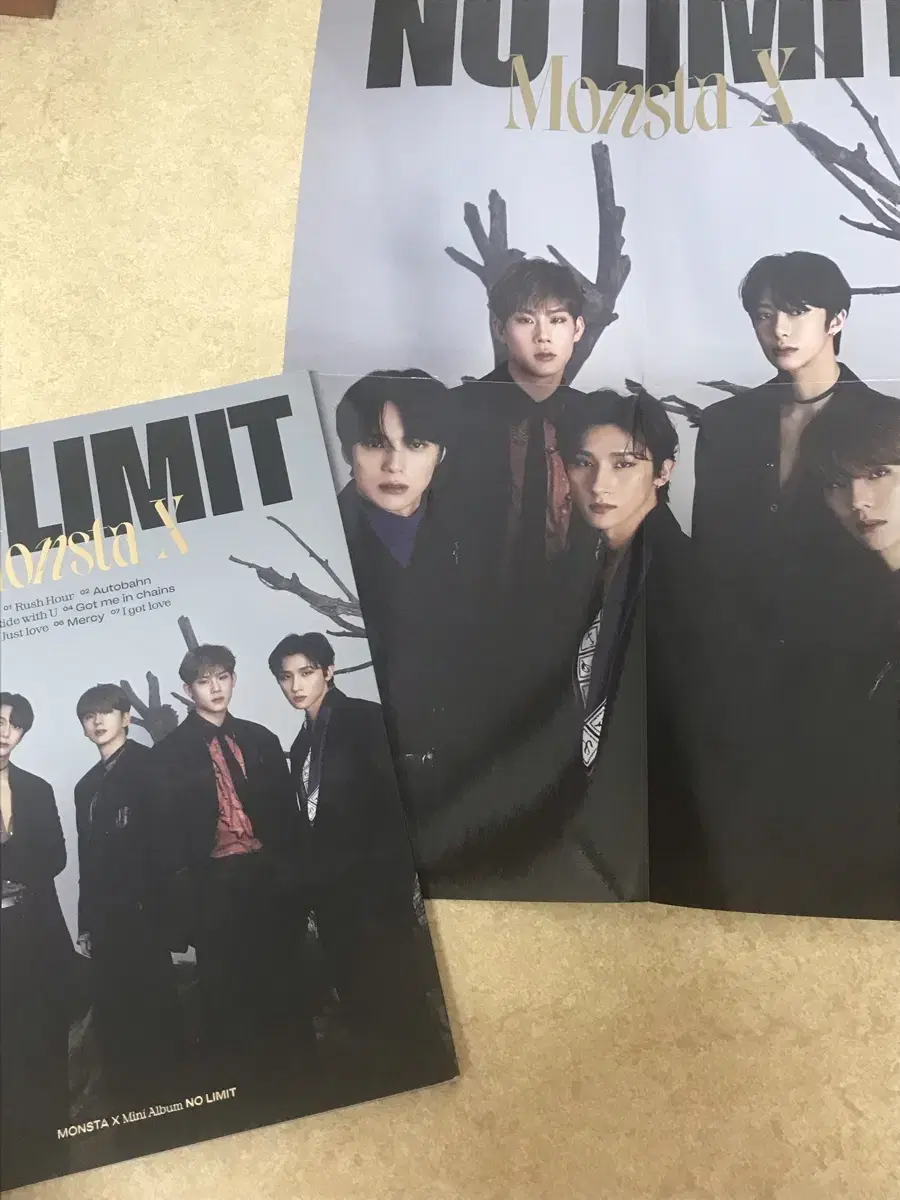 Monsta X No Limit Limited unsealed Album