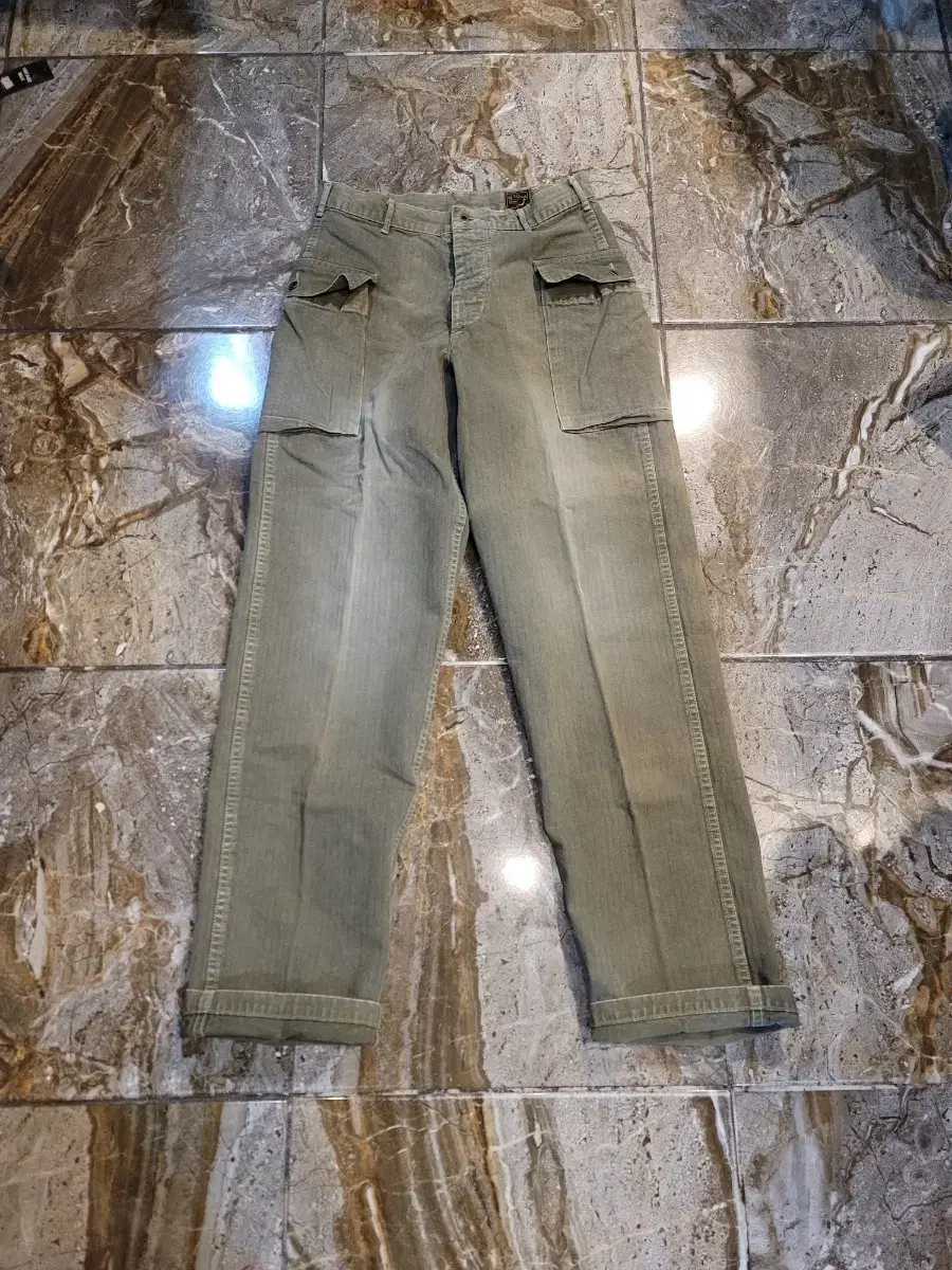 Oerslow M-43 Herringbone 2-Pocket Cargo Pants