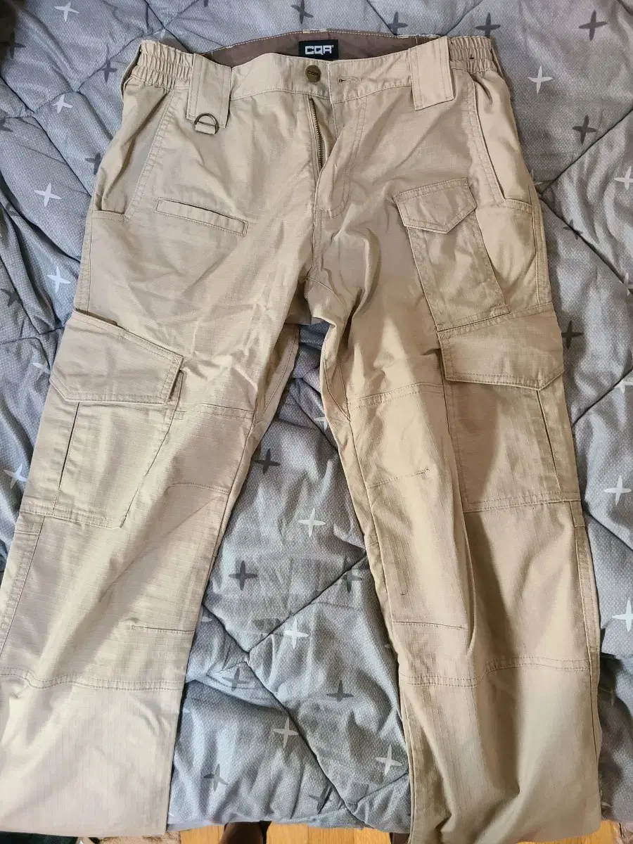 CQR Tactical Span Cargo Pants in Tan