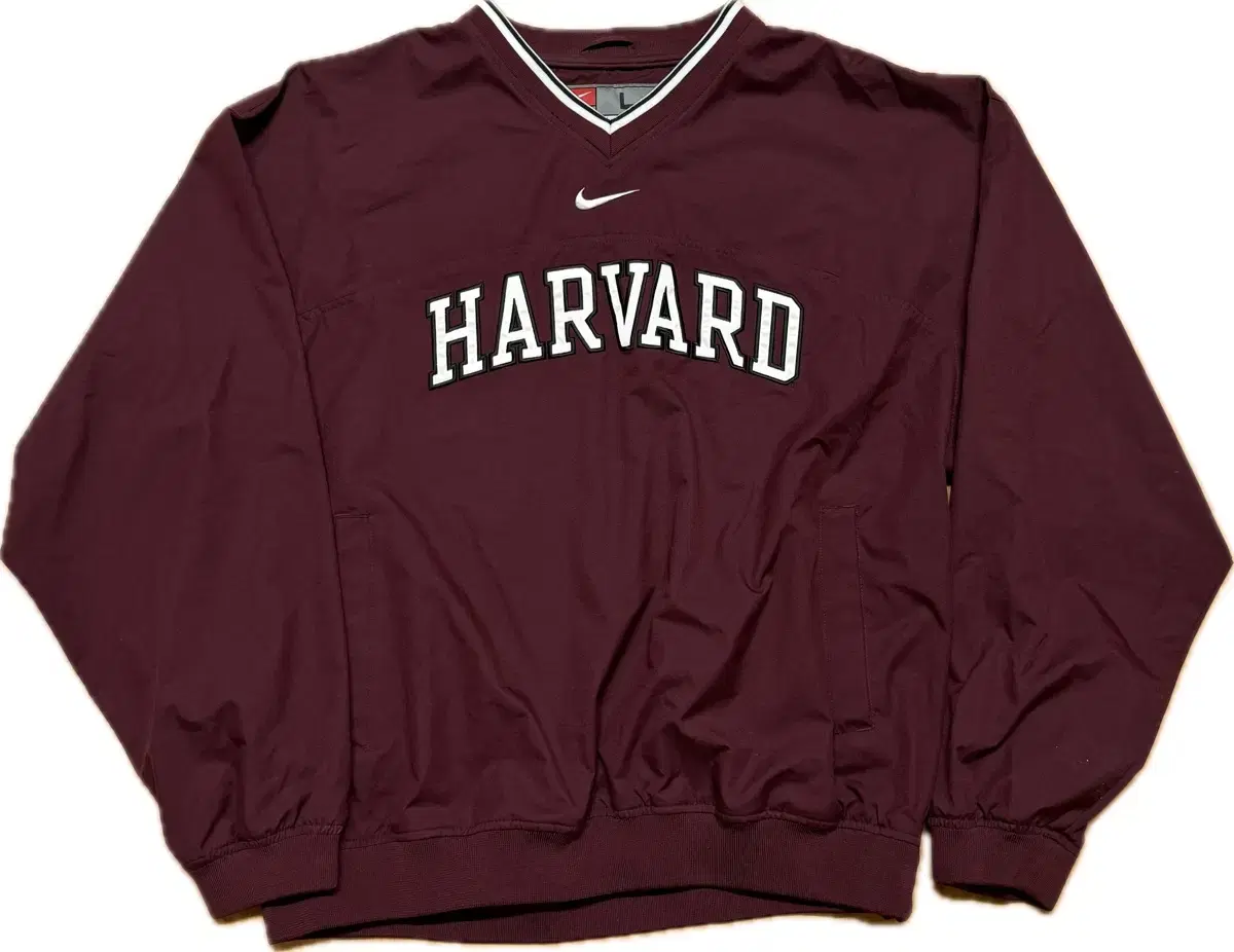 Ultra Rare) Nike Harvard University Uniform Warm Up Windbreaker Jersey