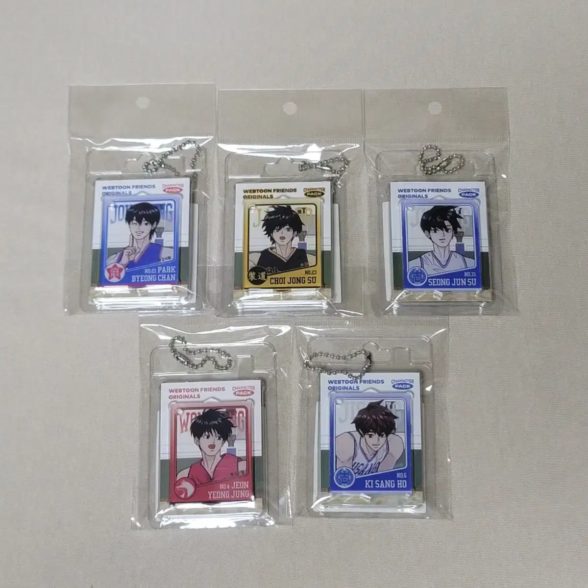 Garbage Time Park Byungchan Choi Jongsoo Sung Junsoo Jeon Youngjoong Kisiho Character Pack sealed New