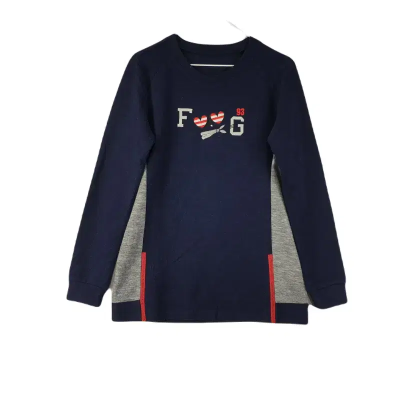 E8748 FG Women's FREE Logo Navy Sweat Top/Dirk