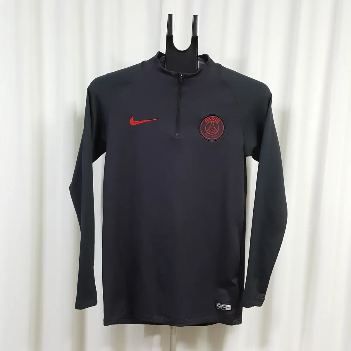 Nike Paris Saint-Germain Vahn Zip Up Functional Tee Men's 95 Oilcloth