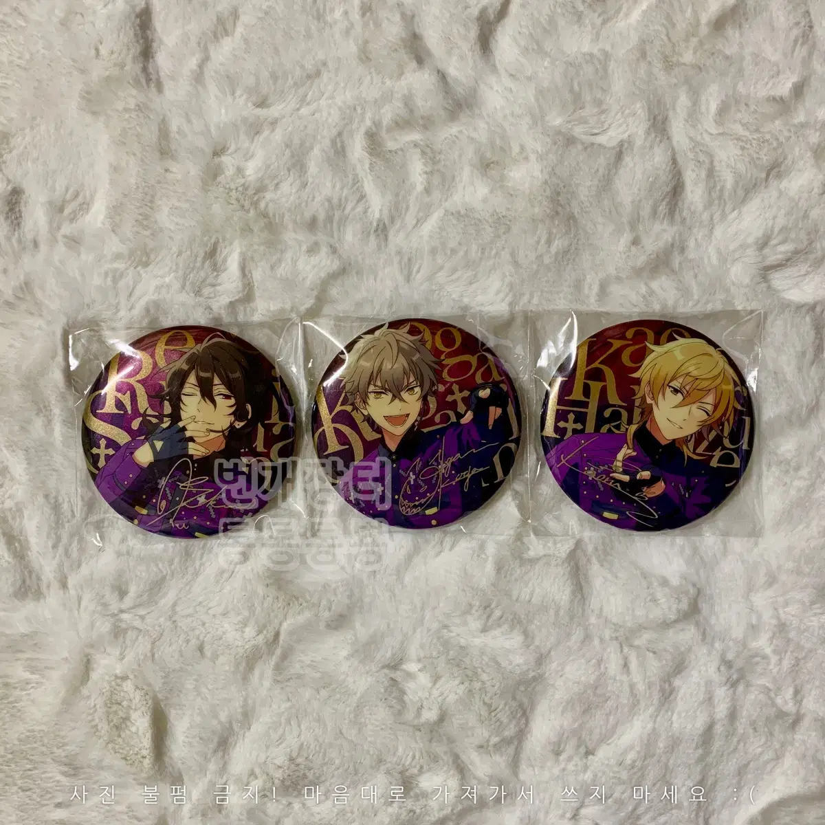 Anstar 6th Anniversary Canbadge Sakuma lay Ogami Koga Hakaze Kaoru Undead